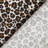 Mousseline/dubbel gehaakte stoffen Luipaardprint – licht taupe/zwart,  thumbnail number 4