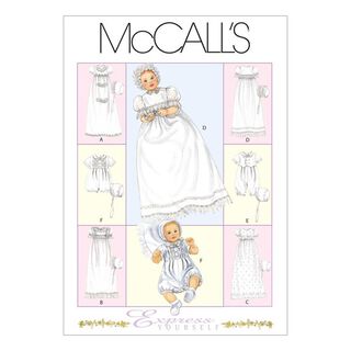 Baby-doopjurk, McCalls 6221 | NB - L, 