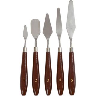 Palet messenset [5Stuk ][Afmeting: 17cm x 23cm], 