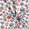 Cretonne Licentiestof Avengers motieftegels | Marvel – wit,  thumbnail number 3