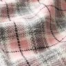 Mantelstof ruit – roze/lichtgrijs,  thumbnail number 2