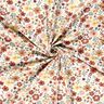 Katoenjersey Bloemenzee – ivoor/licht oudroze,  thumbnail number 3