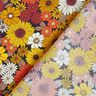 Viscosestof Zomerbloemen – zonnegeel/zwart,  thumbnail number 4
