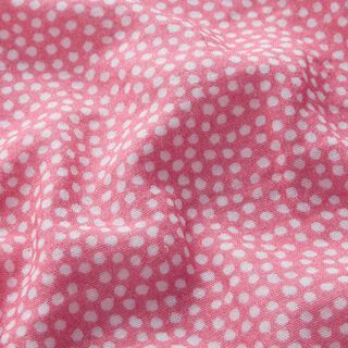 Mousseline/dubbel gehaakte stoffen Stippen Digitaal printen | STENZO – pink, 