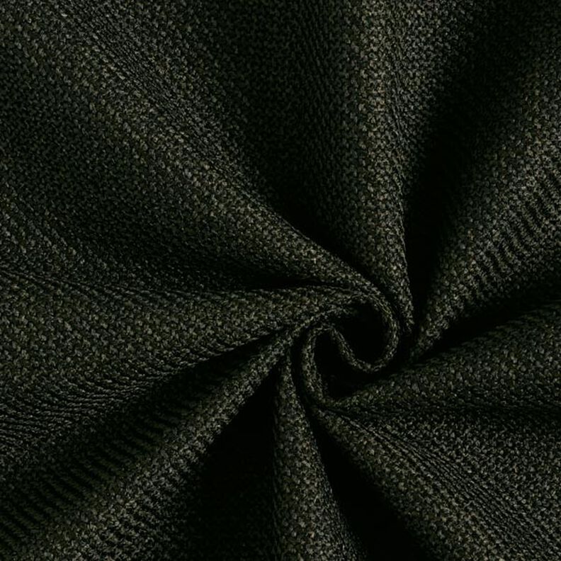 Bekledingsstof Grove keperbinding Bjorn – donkergroen,  image number 1