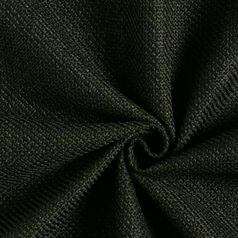 Bekledingsstof Grove keperbinding Bjorn – donkergroen, image number 1
