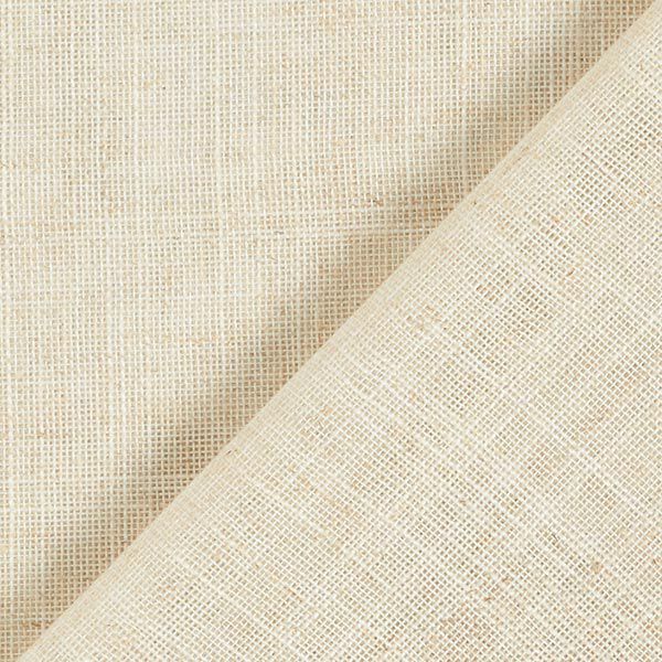 Gordijnstof voile linnenlook 300 cm – natuur,  image number 3