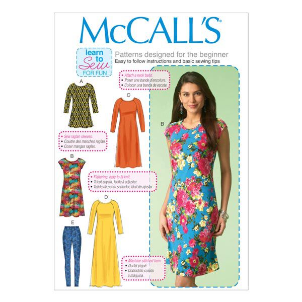 Tuniek|jurk|leggings, McCalls 7122 | 32 - 50, image number 1