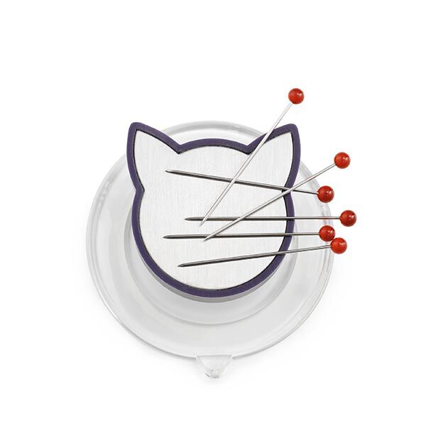 Naaldmagneet kat [ Afmetingen:  45  x 45  x 25 mm  ] | Prym – wit,  image number 2