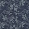 Denim-katoenmix bloemen – jeansblauw,  thumbnail number 1