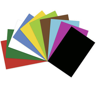 Gekleurd tekenpapier A4 [130g/m²], 100 Blad, 