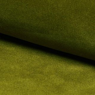 Bekledingsstof Fluweel – olijf, 