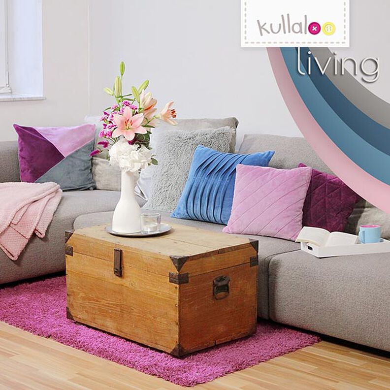 Nicki SHORTY [1 m x 0,75 m | Pool: 1,5 mm] - aubergine | Kullaloo,  image number 8
