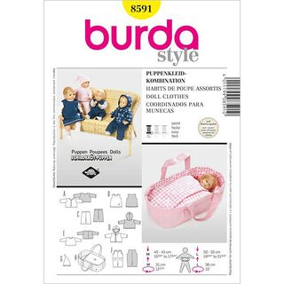 Poppenjurkjes, Burda 8591, 