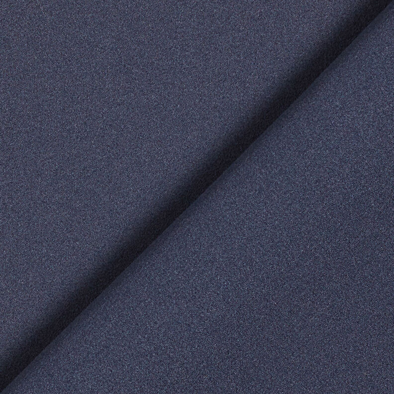 Crêpe Georgette – zwart blauw,  image number 6