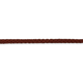Katoenen koord [Ø 5 mm] – donkerbruin, 