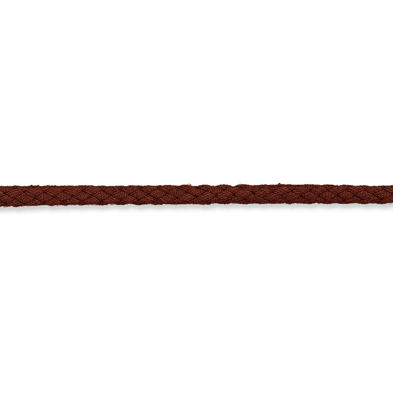 Katoenen koord [Ø 5 mm] – donkerbruin,  image number 2