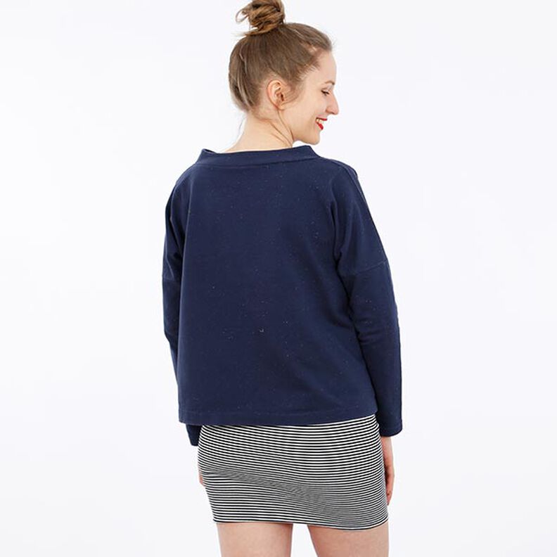 FRAU ISA - sweater met opstaande kraag, Studio Schnittreif  | XS -  XL,  image number 4