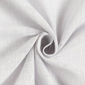 Gordijnstof voile linnenlook 300 cm – zilvergrijs, 