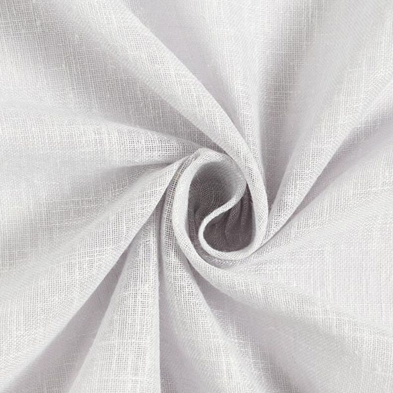 Gordijnstof voile linnenlook 300 cm – zilvergrijs,  image number 1