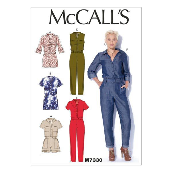 overall, McCalls 7330 | 32 - 40,  image number 1