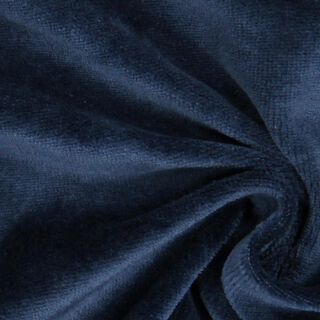 Nicki stof effen – marineblauw, 