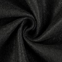 Vilt 90cm / 1mm dik – zwart