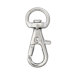 Karabijnhaak – zilver, 