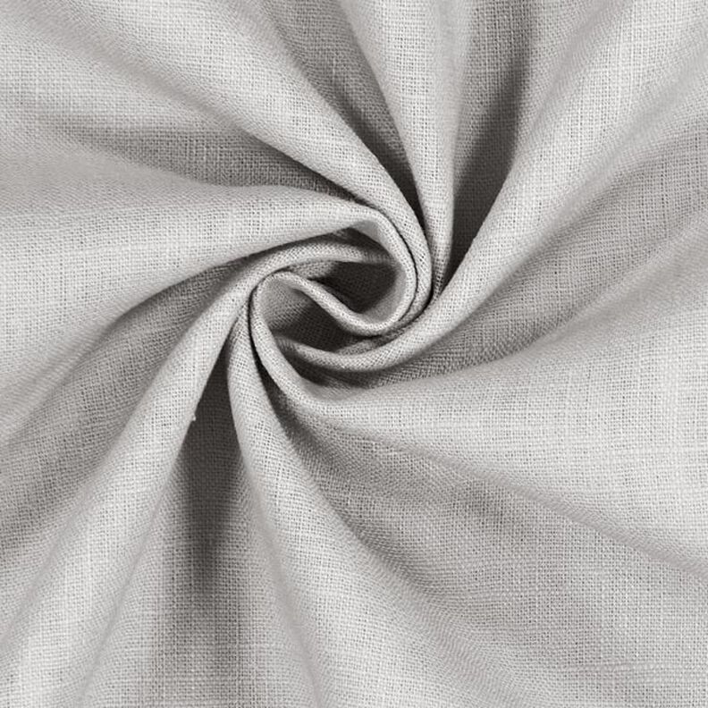 Linnen stof Ramee mix medium – zilver,  image number 3