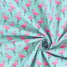 Cretonne Flamingo 3 – turkoois,  thumbnail number 2