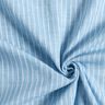 Mousseline/dubbel gehaakte stoffen garengeverfde strepen | Poppy Fabrics – stralend blauw/wit,  thumbnail number 3