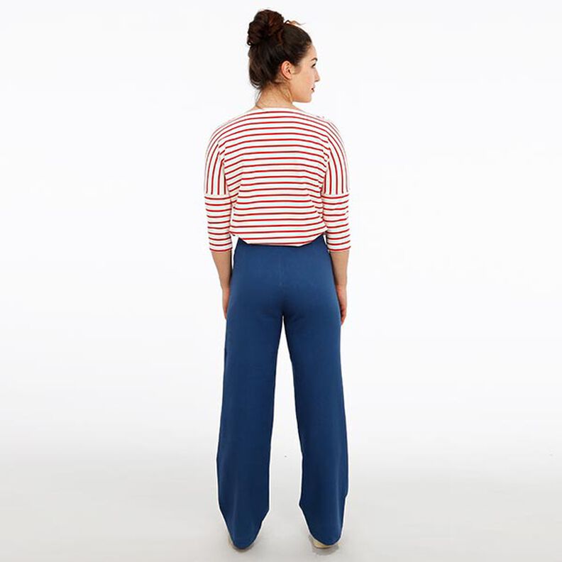 FRAU ELENA - eenvoudige broek met rechte pijpen, Studio Schnittreif  | XS -  XXL,  image number 4