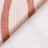 Decostof Half panama Golvende strepen – rood/roos,  thumbnail number 4
