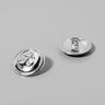 Metaalknoop Anker – zilver metalen,  thumbnail number 2