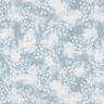 Katoenen stof Popeline Kleine takken – blauw,  thumbnail number 1