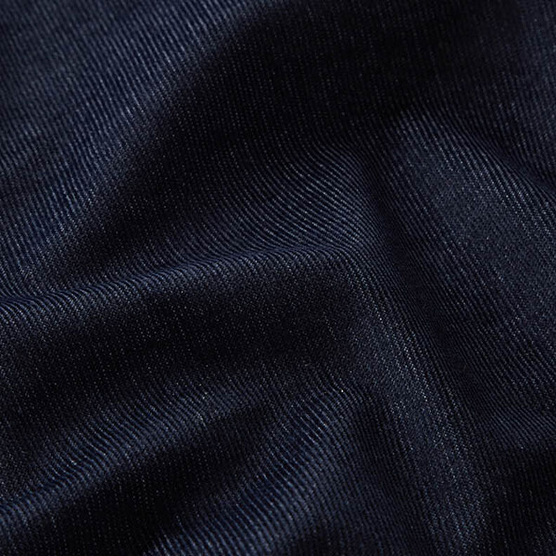 Stretch fijne corduroy jeanslook – marineblauw,  image number 2