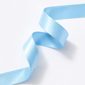 Satijnband [15 mm] – babyblauw, 