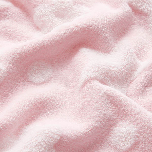 Gezellige fleece Sterren en bloemen – roos, image number 2
