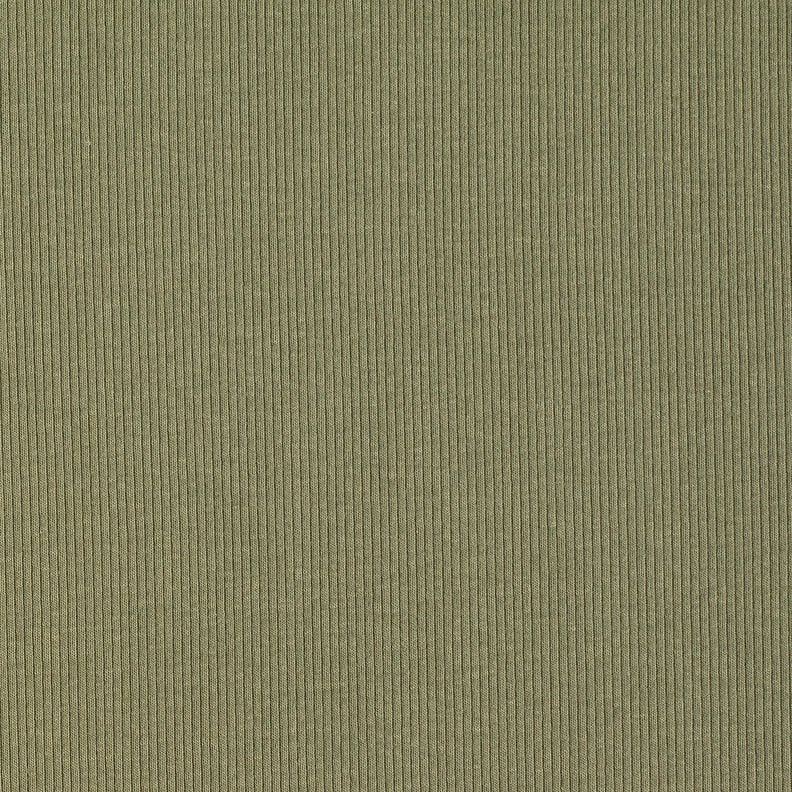 Ribjersey fijne 2-1-1-1 ribbels – licht kaki,  image number 4