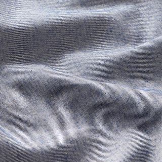 Stretch gabardine melange – jeansblauw, 