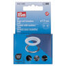 Oogjes met sluitringen [20 stuks | Ø 11 mm] | Prym – wit/zilver metallic,  thumbnail number 1