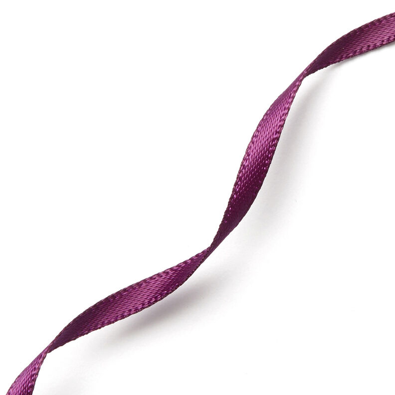 Satijnband [3 mm] – aubergine,  image number 3