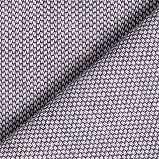 Meubelstof jacquard mini punten – blauw, 