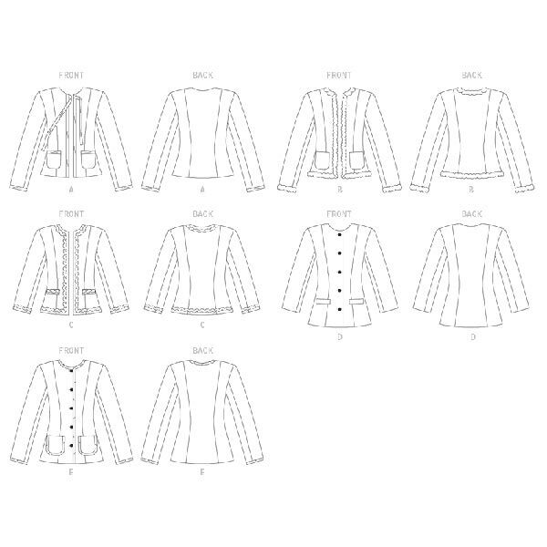 Jas, Vogue 7975 | 32 - 48,  image number 6