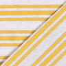 Viscosejersey onregelmatige glitterstrepen – ecru/zonnegeel,  thumbnail number 4