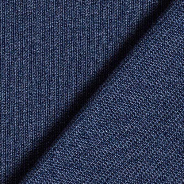 Katoen gebreid – marineblauw, image number 3