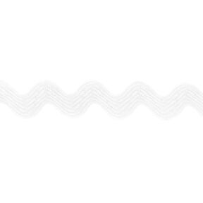 Gekartelde vlecht [12 mm] – wit, 