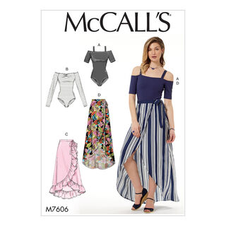 Body | Shirt | Rok, McCalls 7606 | 42 - 50, 