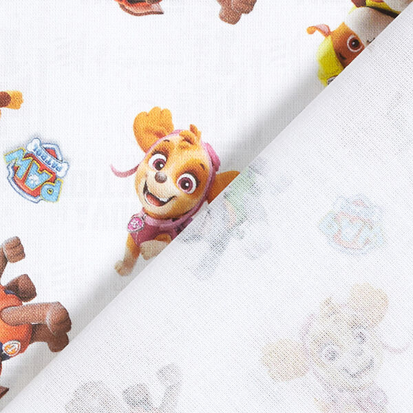 Cretonne Licentiestof Paw Patrol vrienden | Viacom – wit, image number 4