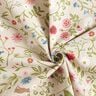 Decostof Half panama Bosdieren en bloemen – natuur/groen,  thumbnail number 3